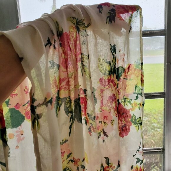 Candie’s Vintage Inspired Boho Floral Infinity Scarf O/S - Picture 5 of 11